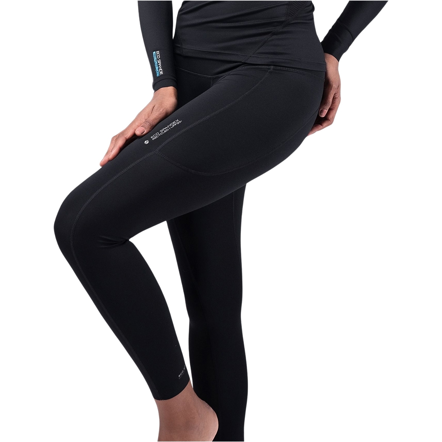 2026 Zhik Womens Eco Spandex Pants PNT-0063-W-BLK - Black